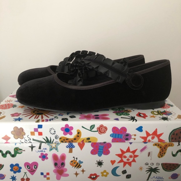 NEW IN BOX - Jeffrey Campbell Pliets-RFL Ballet Flats - Picture 6 of 10